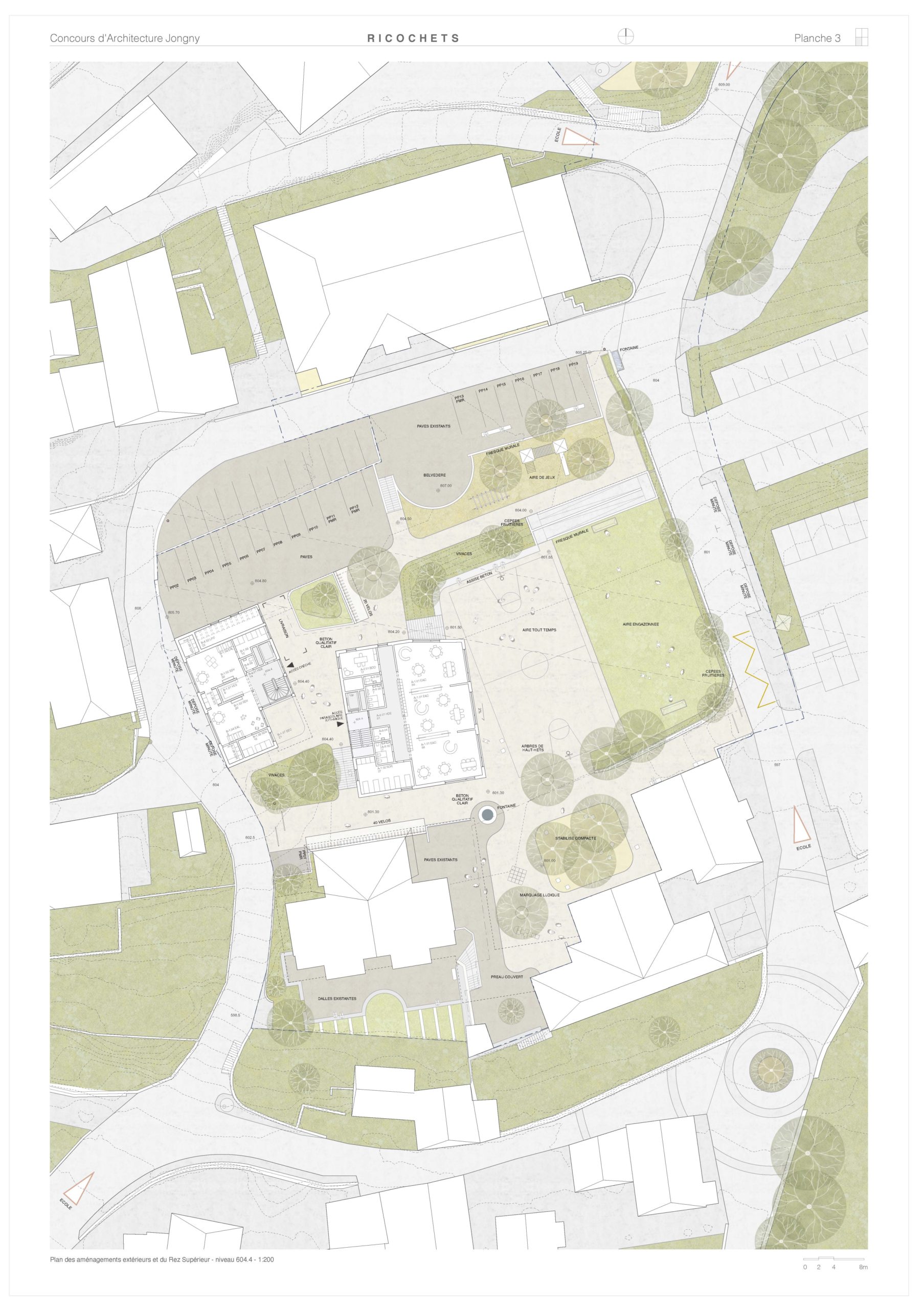 PROJEKTWETTBWERB
NEUBAU PRIMARSCHULHAUS LALDEN