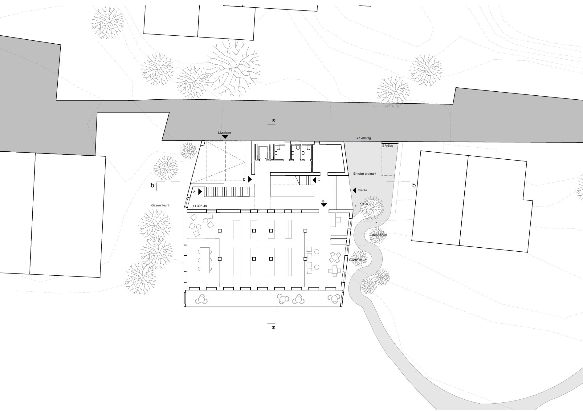 PROJEKTWETTBWERB
NEUBAU PRIMARSCHULHAUS LALDEN