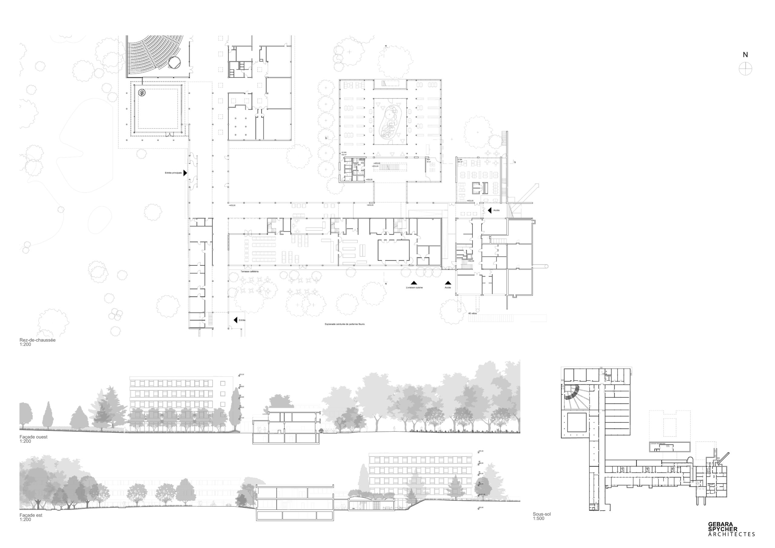 LUL062 - 01 PDF-Export_Page_1 PROJEKTWETTBWERB<br />
NEUBAU PRIMARSCHULHAUS LALDEN