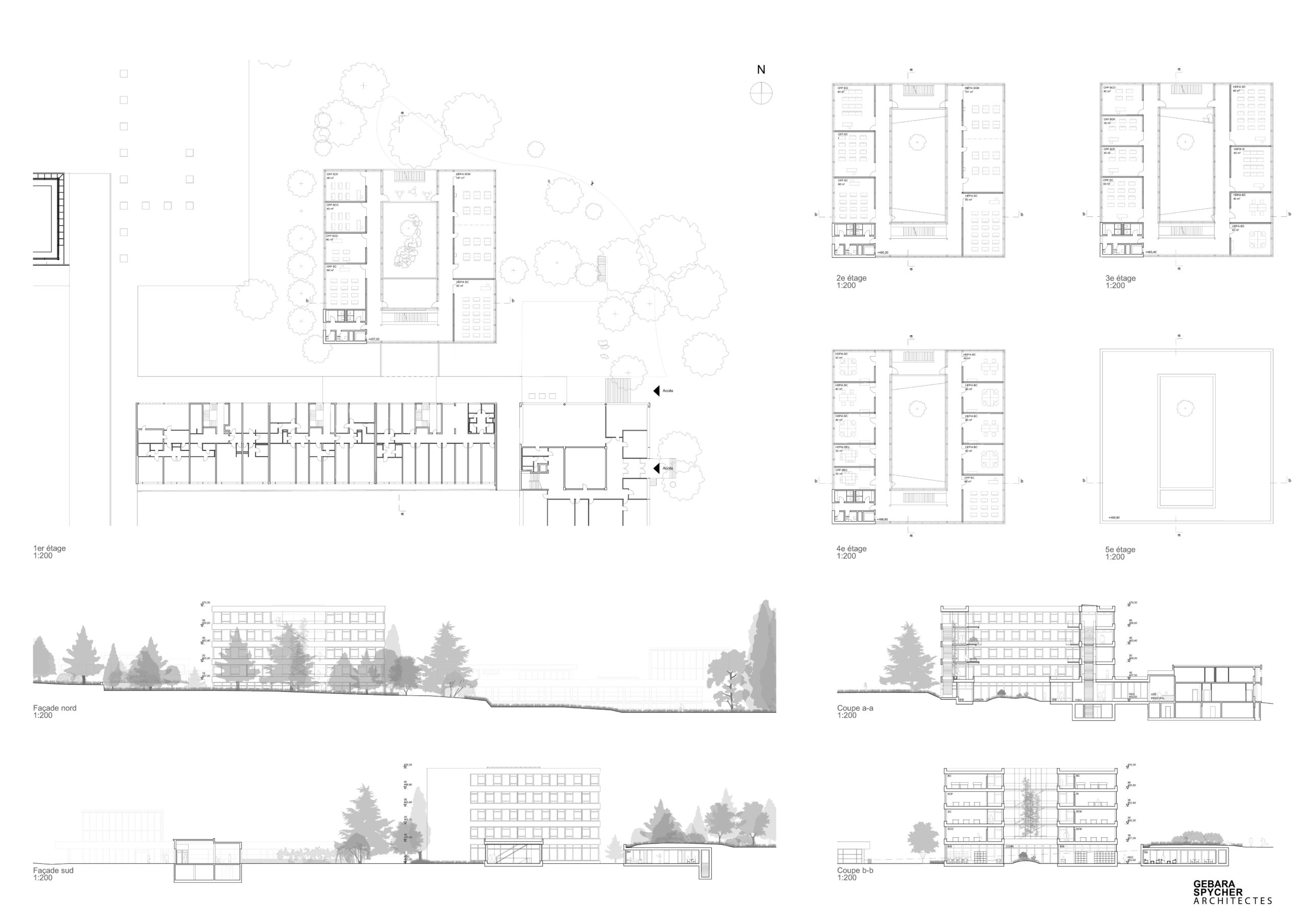 LUL062 - 01 PDF-Export_Page_2 PROJEKTWETTBWERB<br />
NEUBAU PRIMARSCHULHAUS LALDEN