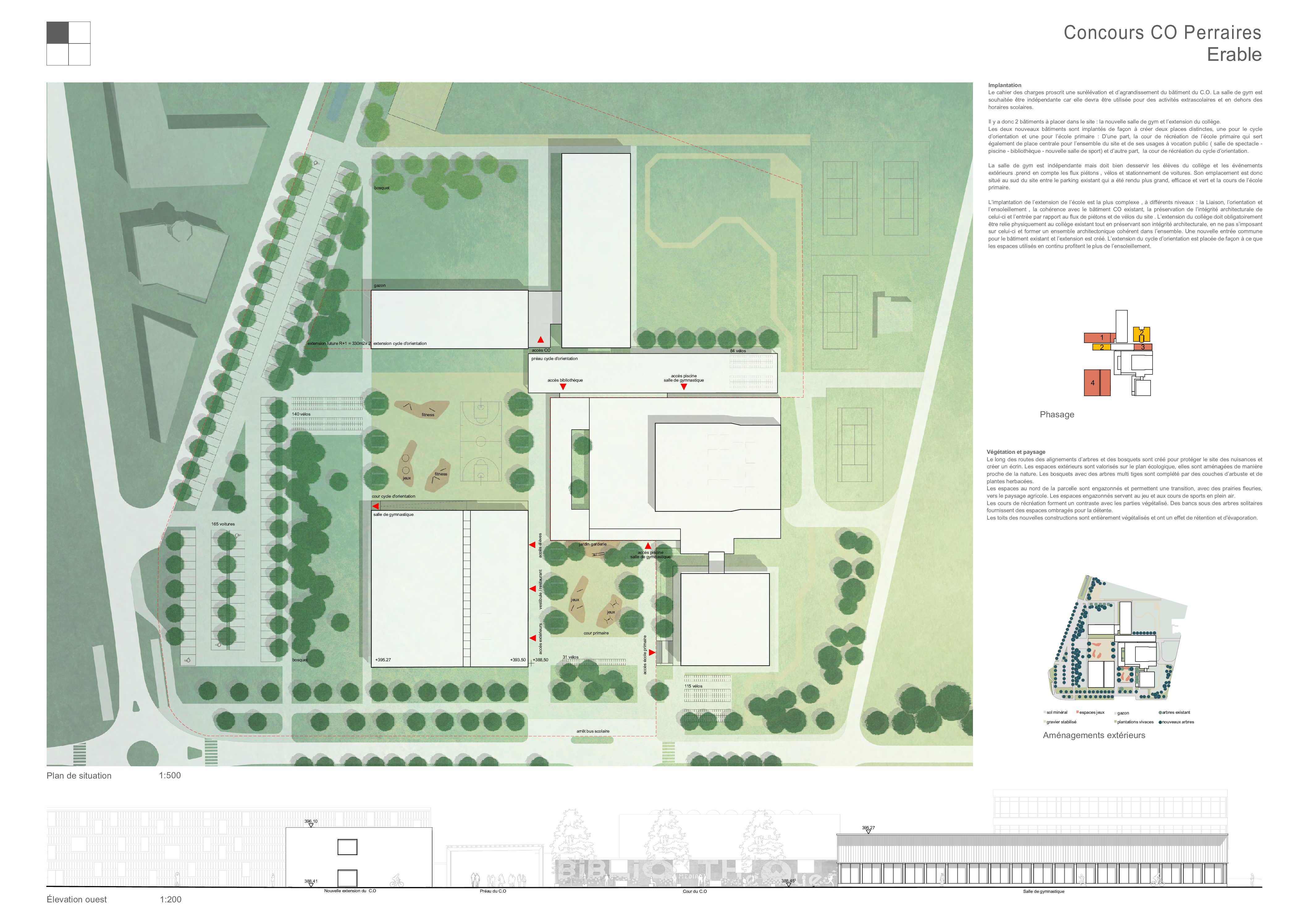 PROJEKTWETTBWERB<br />
NEUBAU PRIMARSCHULHAUS LALDEN